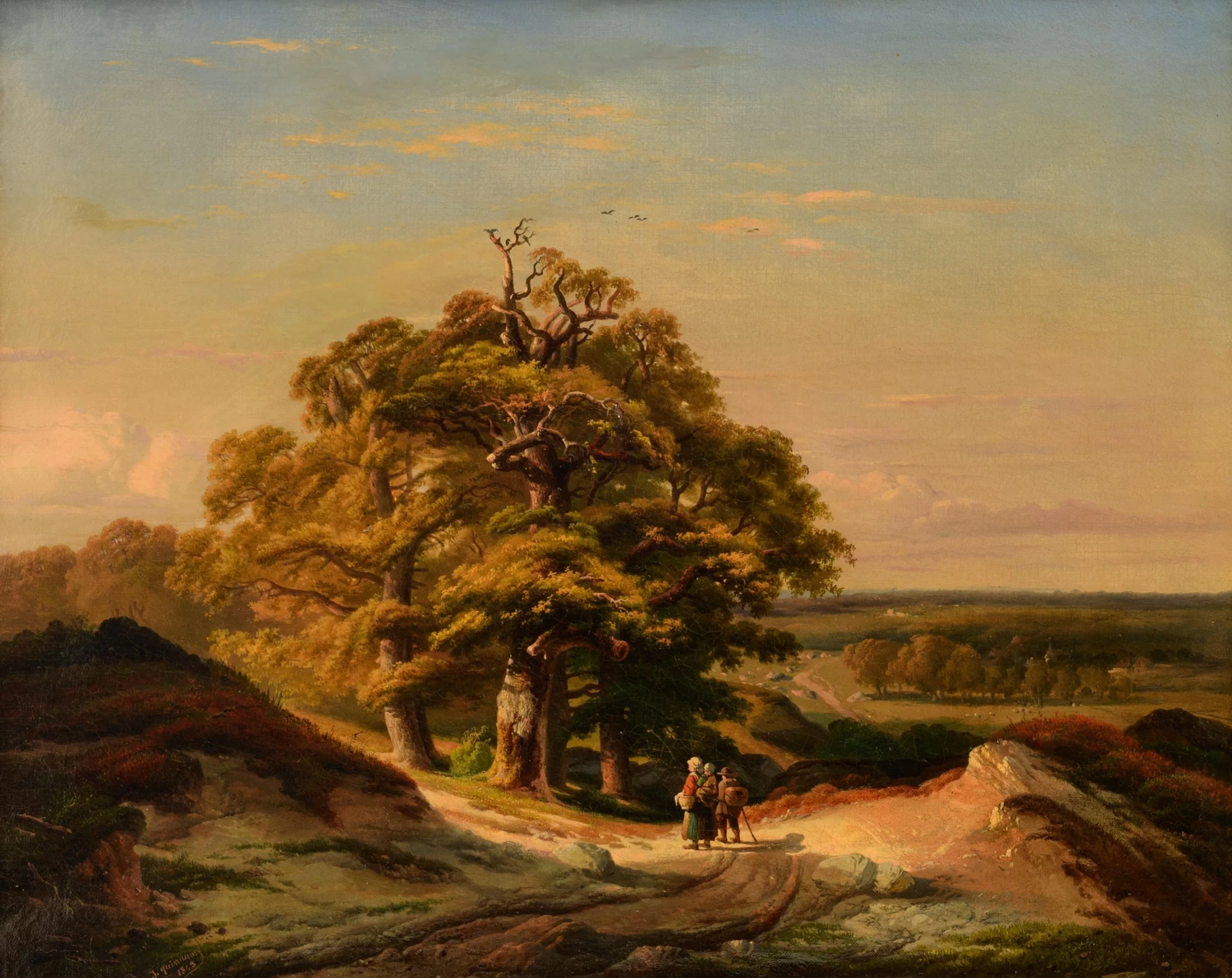 Paesaggio con figure